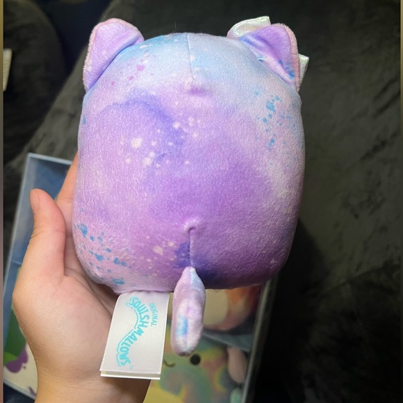 Squishmallows Anime Eyes Squad Mystery Purple Cat w/Anime Eyes 5” Stuffed Plush - Picture 2 of 2